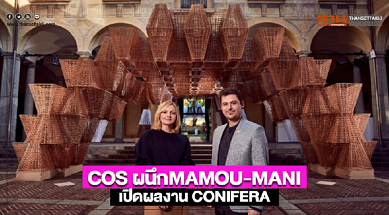 COS ผนึกMAMOU-MANI เปิดผลงาน CONIFERA ชมที่ PALAZZO ISIMBARDI กรุงมิลานถึง14 เม.ย. COS ผนึกMAMOU-MANI เปิดผลงาน CONIFERA ชมที่ PALAZZO ISIMBARDI กรุงมิลานถึง14 เม.ย.