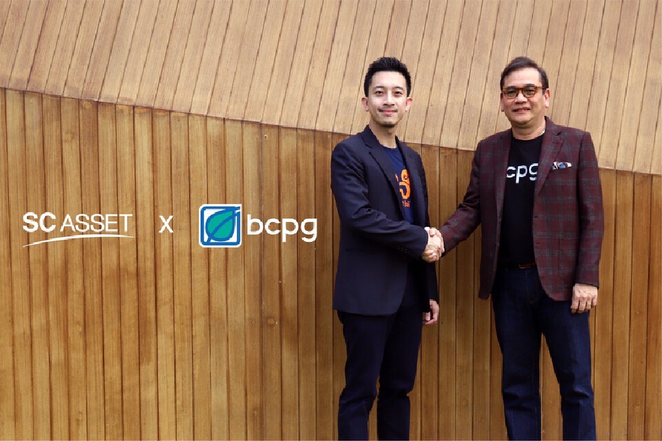 SC ASSET จับมือ BCPG เปิดตัวโซลาร์รูฟซื้อขายไฟผ่านบล็อกเชน