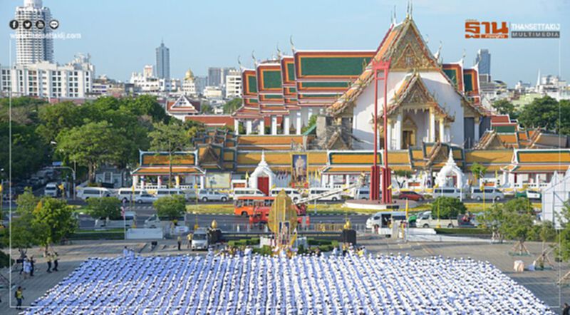 กทม.จัดพิธีถวายราชสักการะเบื้องหน้าพระฉายาลักษณ์สมเด็จพระเจ้าอยู่หัว เนื่องในโอกาสพระราชพิธีบรมราชาภิเษก กทม.จัดพิธีถวายราชสักการะเบื้องหน้าพระฉายาลักษณ์สมเด็จพระเจ้าอยู่หัว เนื่องในโอกาสพระราชพิธีบรมราชาภิเษก