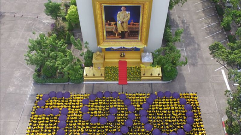 “การบินไทย” ร่วมใจแปรอักษร เฉลิมพระเกียรติฯ “การบินไทย” ร่วมใจแปรอักษร เฉลิมพระเกียรติฯ