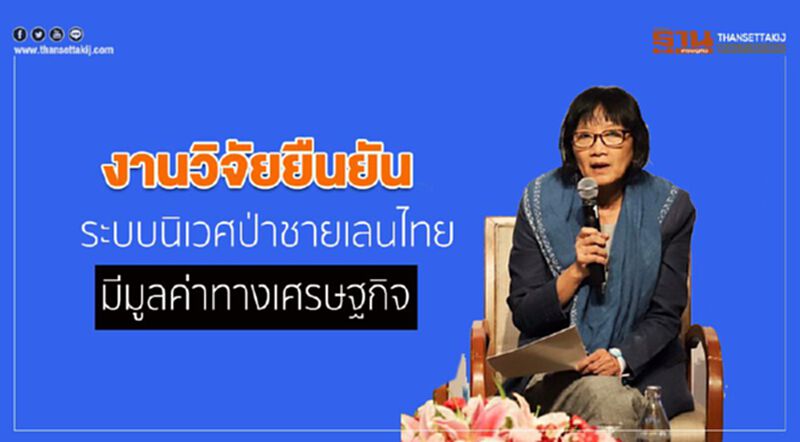 งานวิจัยยืนยันระบบนิเวศป่าชายเลนไทย มีมูลค่าทางเศรษฐกิจ งานวิจัยยืนยันระบบนิเวศป่าชายเลนไทย มีมูลค่าทางเศรษฐกิจ