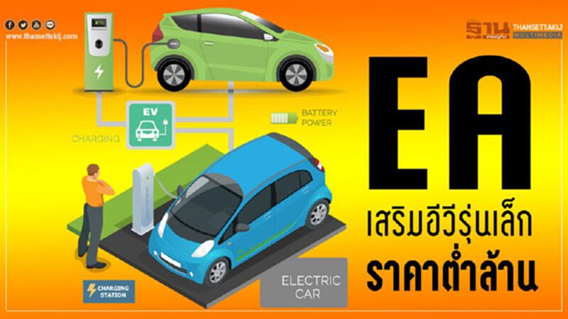 EA เสริม"อีวี"รุ่นเล็กราคาต่ำล้าน EA เสริม"อีวี"รุ่นเล็กราคาต่ำล้าน