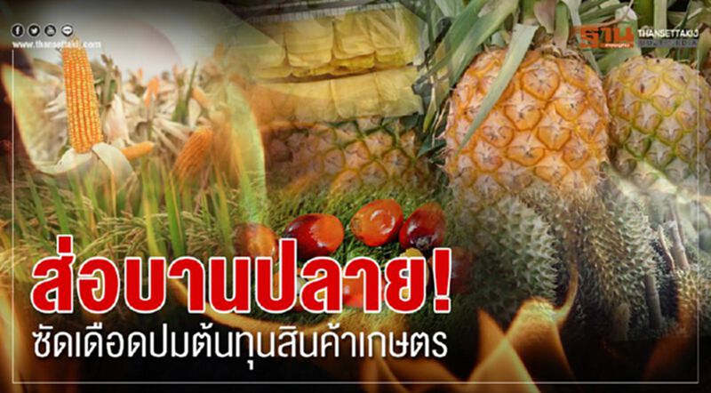 ส่อบานปลาย! ซัดเดือดปมต้นทุนสินค้าเกษตร ส่อบานปลาย! ซัดเดือดปมต้นทุนสินค้าเกษตร