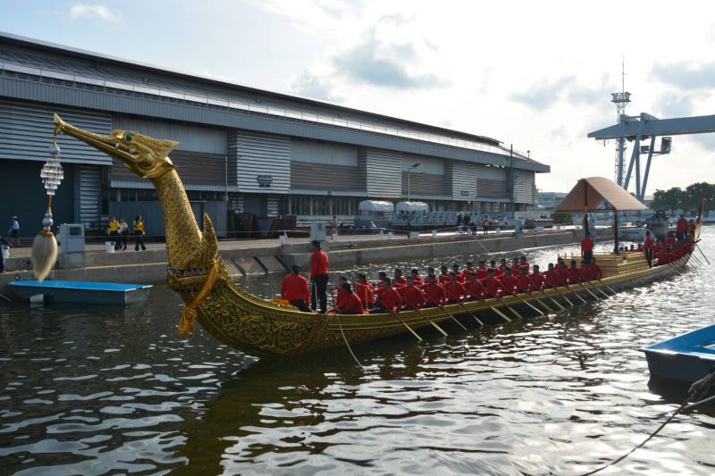 ประกาศวันซ้อมใหญ่-เชิญเรือพระที่นั่งลงน้ำในขบวนพยุหยาตราทางชลมารคก่อนพิธีจริง  24 ต.ค.นี้