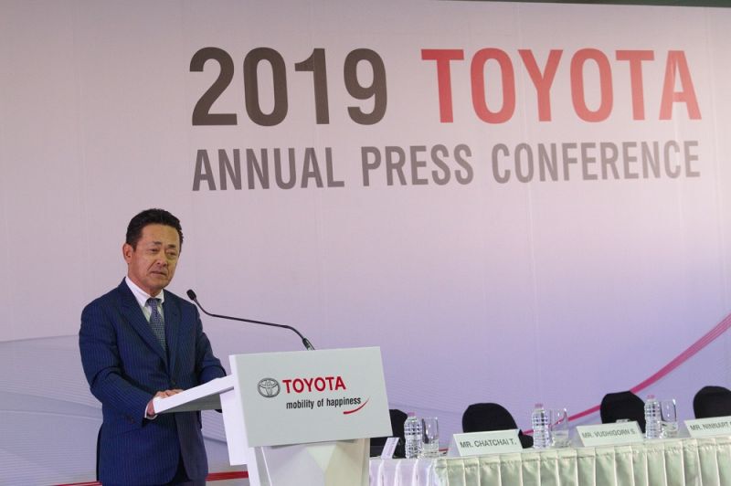 โตโยต้าหวังโกยยอด 3.3 แสนคัน ฟันธงตลาดรวมทะลุ 1 ล้าน