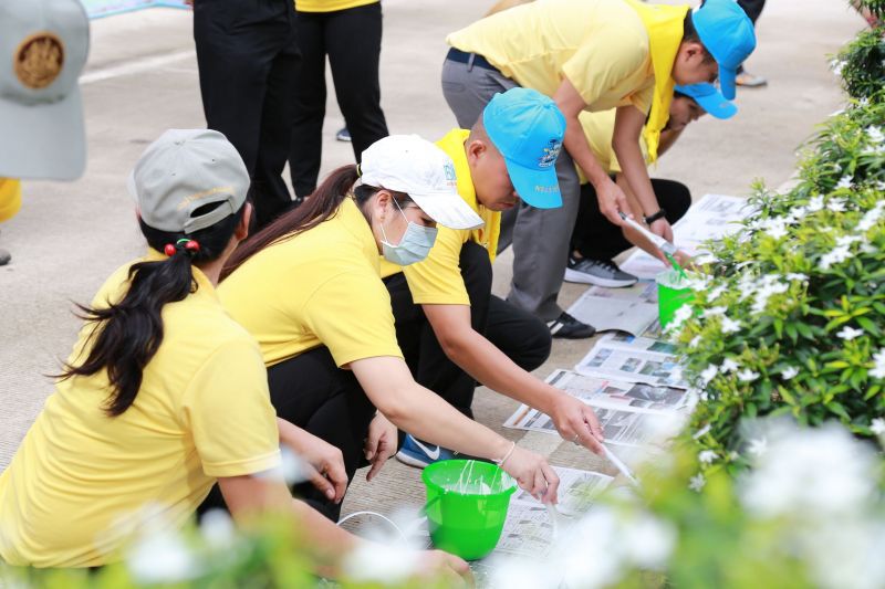 โยธาฯ-เมืองนนท์ร่วมจิตอาสาทำความดี ด้วยหัวใจ