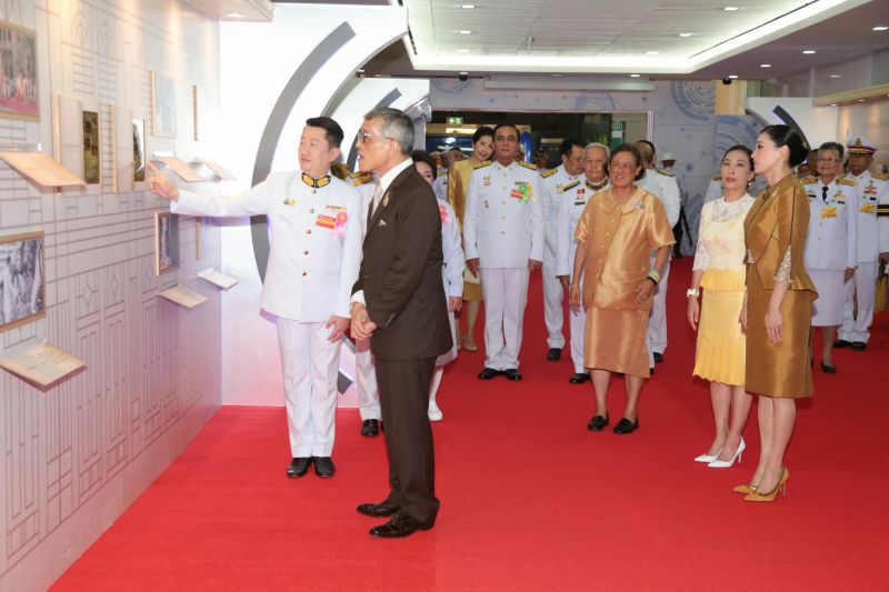 พระบาทสมเด็จพระเจ้าอยู่หัว และ สมเด็จพระราชินี เสด็จฯทรงเปิดอาคาร “ภูมิสิริมังคลานุสรณ์”