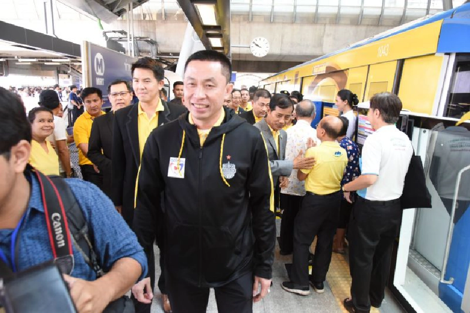 เริ่มวันนี้ นั่งฟรีสายสีน้ำเงินส่วนต่อขยาย5สถานี สถานีวัดมังกร-ท่าพระ