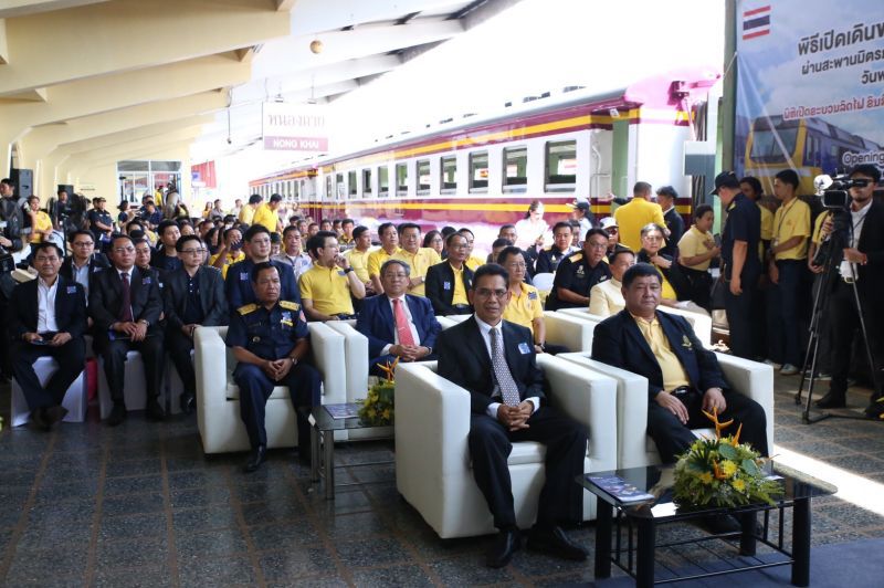 เปิดหวูดรถไฟขนส่งสินค้าผ่านแดนไทย-สปป.ลาวแบบไร้รอยต่อ