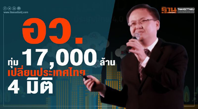 อว. ทุ่ม 17,000 ล้าน เปลี่ยนประเทศไทย 4 มิติ อว. ทุ่ม 17,000 ล้าน เปลี่ยนประเทศไทย 4 มิติ