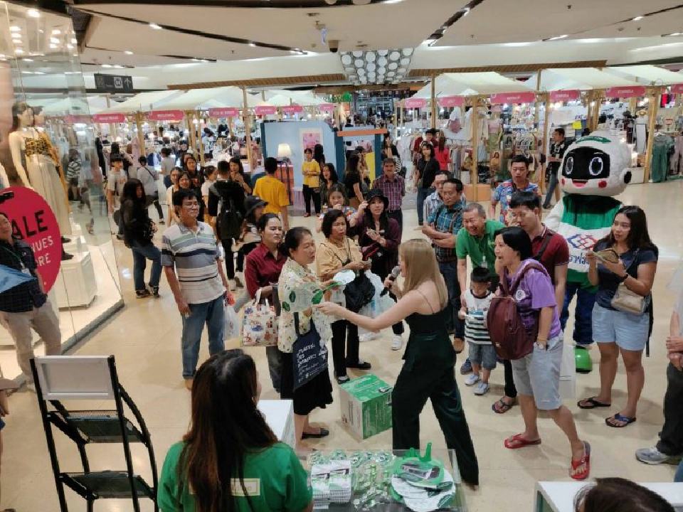 รฟม.โรดโชว์รถไฟฟ้าสายสีเขียว เส้นทางแห่งความสุขใหม่