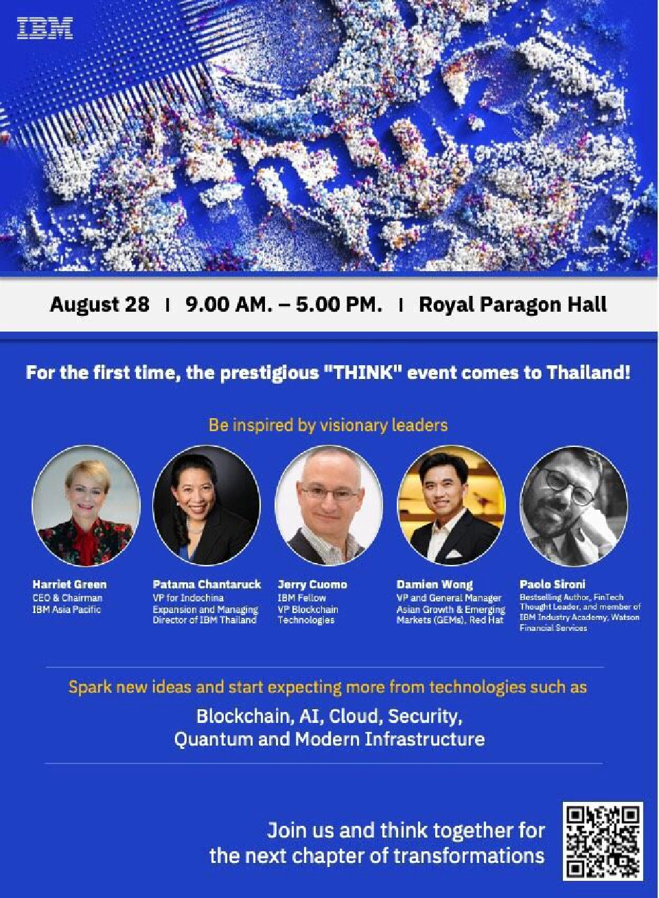 ไอบีเอ็มจัดใหญ่ “Think Thailand”เตรียมพร้อมองค์กรสู่ดิจิทัลทรานส์ฟอร์เมชัน