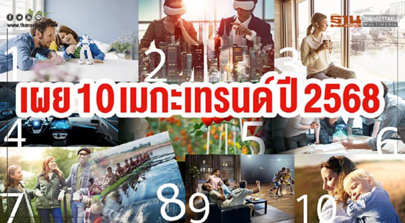 "หัวเว่ย" เผย 10 เมกะเทรนด์ ปี 2568 "หัวเว่ย" เผย 10 เมกะเทรนด์ ปี 2568