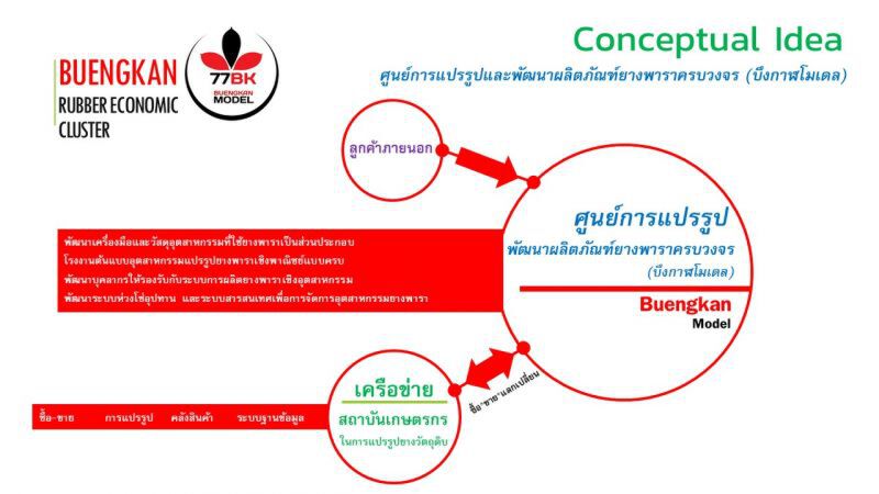 เจาะขุมทรัพย์ “บึงกาฬโมเดล” เป็นตัวแทนจำหน่ายผลิตภัณฑ์ยางพารา
