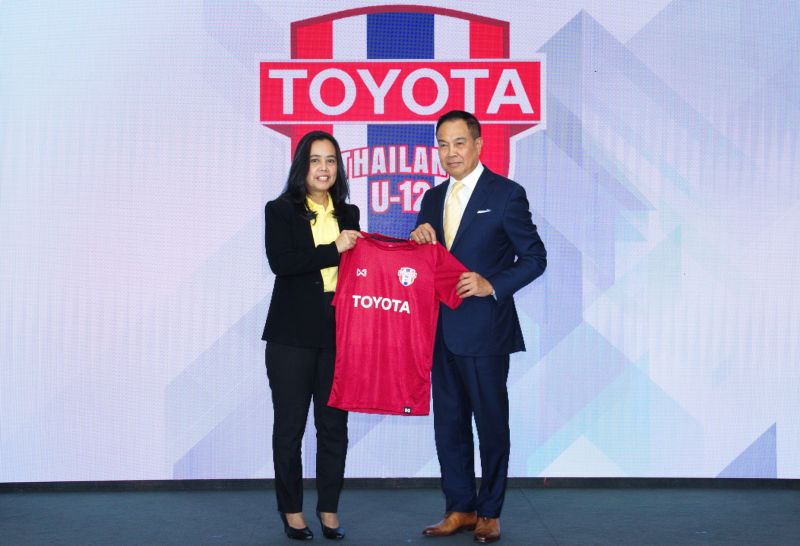เปิดตัว Toyota Thailand U-12 ลงสนามแข่งฟุตบอลระดับสากล
