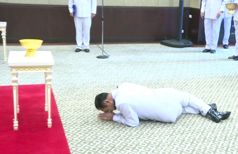 นายกฯ นำครม.ร่วมพิธีรับพระราชดำรัส พร้อมลายพระราชหัตถ์