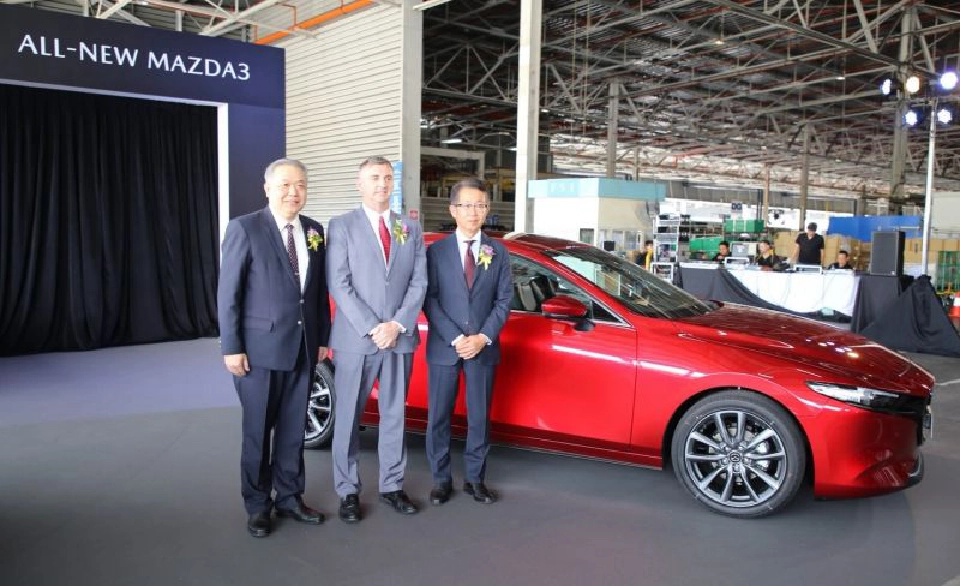 มาสด้า3 ใหม่ เริ่มเดินสายผลิต AAT จ.ระยอง