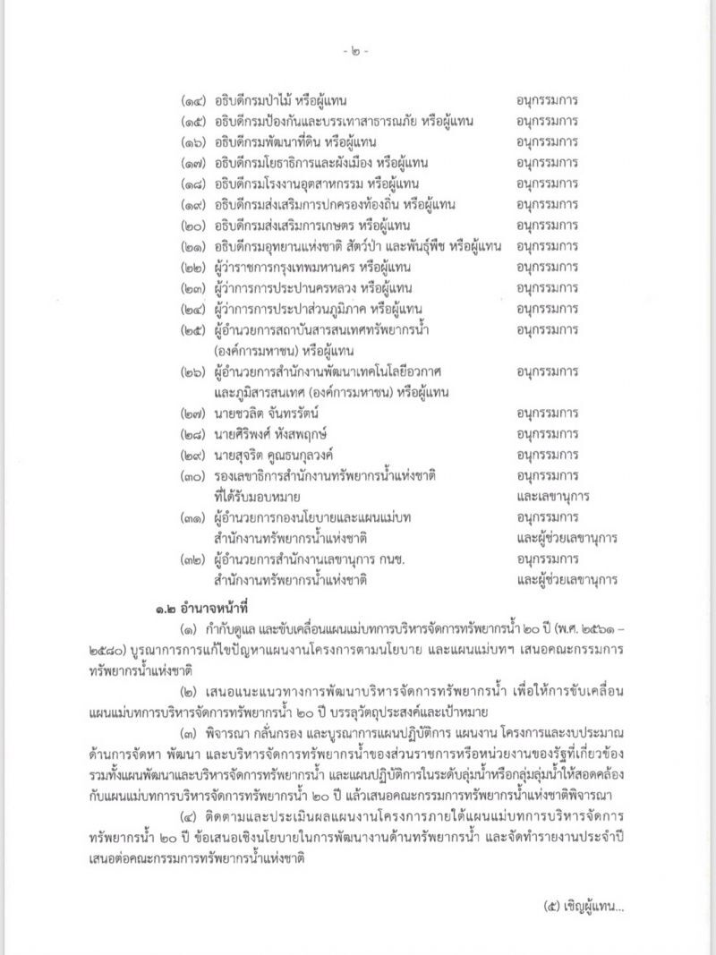 ด่วน !! “บิ๊กป้อม” ตั้ง “ธรรมนัส”  ปธ.อนุฯขับเคลื่อนบิ๊กโปรเจ็กต์-จัดการน้ำ