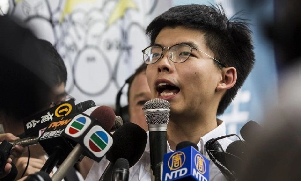 จับแกนนำม็อบฮ่องกง “โจชัว หว่อง” 