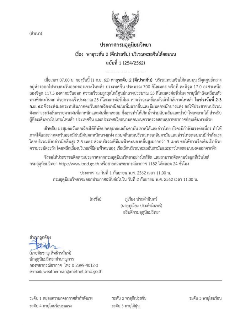 จับตาพายุดีเปรสชั่น หวั่นส่งฝนซ้ำเดิมอีสาน