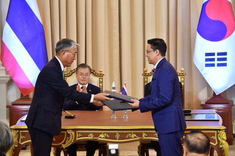 ไทย-เกาหลี ลงนาม MOU สาขาพัฒนาเมืองอัจฉริยะ