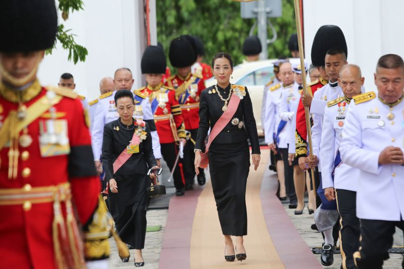 "เจ้าฟ้าพัชรกิติยาภา”เสด็จแทนพระองค์บำเพ็ญพระราชกุศลทักษิณานุปทาน 100 วัน"พล.อ.เปรม" 
