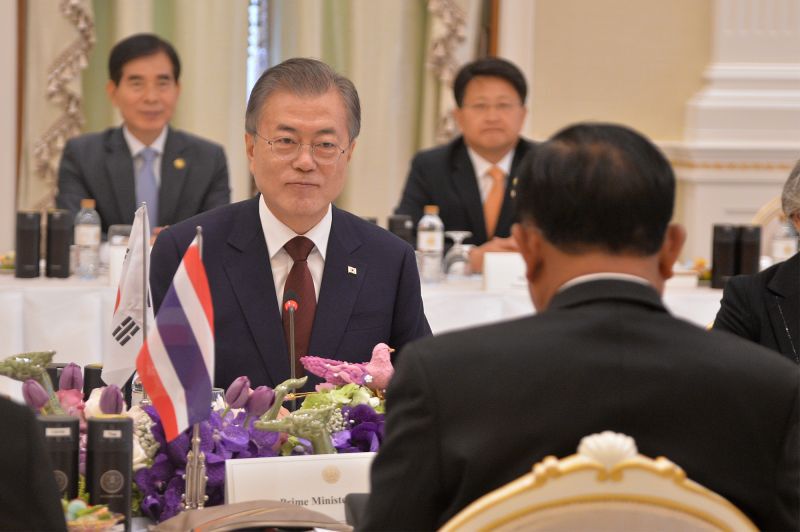 ‘เกาหลี - ไทย’สัมพันธ์แน่น ประธานาธิบดีเกาหลี ลั่นวาจา“มิตรภาพ มีค่าดั่งทองคำ”