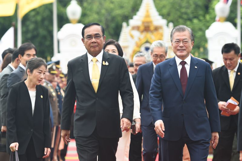 ‘เกาหลี - ไทย’สัมพันธ์แน่น ประธานาธิบดีเกาหลี ลั่นวาจา“มิตรภาพ มีค่าดั่งทองคำ”