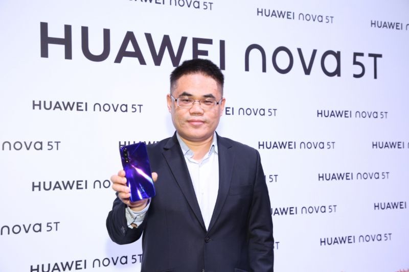 หัวเว่ย เคาะขายสมาร์ทโฟน 5 กล้อง Nova5T 10,990 บาท