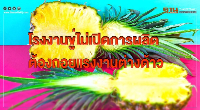 โรงงานขู่ไม่เปิดการผลิตต้องถอยแรงงานต่างด้าว โรงงานขู่ไม่เปิดการผลิตต้องถอยแรงงานต่างด้าว