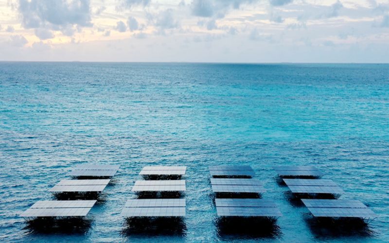 โซลาร์ซี (SolarSea) โรงไฟฟ้าลอยทะเลใหญ่สุดในโลกที่มัลดีฟส์ 