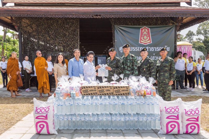 สิงห์-โลตัส ลงพื้นที่ช่วยน้ำท่วม อุบลฯ