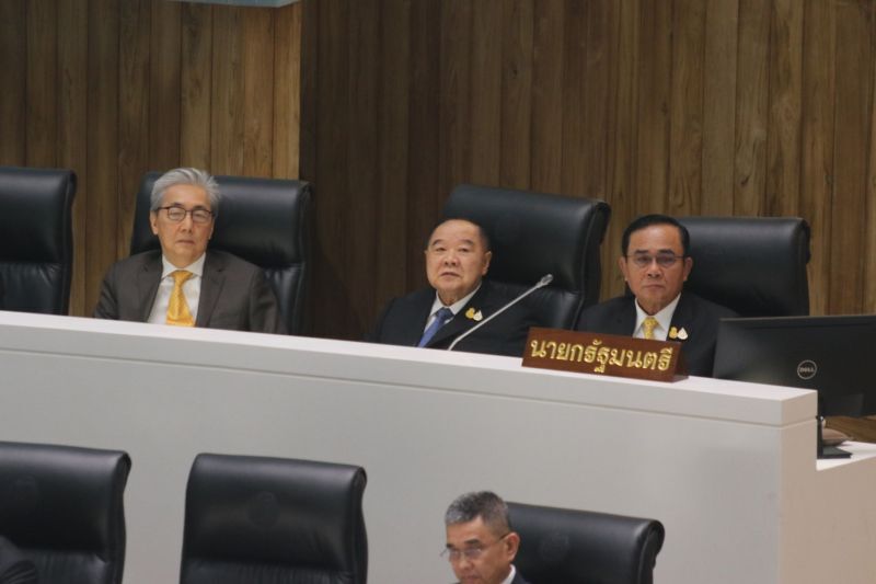 “นายก-ครม.”ประชุมสภาฯ พร้อมรับมือศึกซักฟอก
