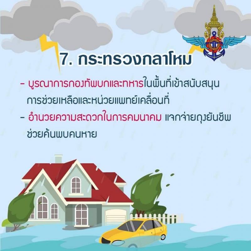 เคาะจ่ายครอบครัวละ 5 พัน เยียวยาน้ำท่วม 29 จังหวัด
