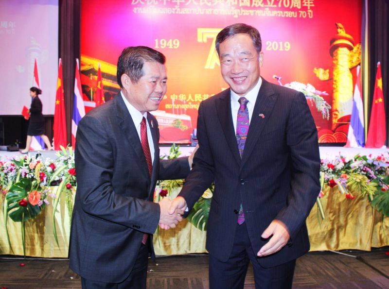 นิพนธ์ ร่วมยินดีจีนฉลองวันสถาปนาประเทศครบรอบ 70 ปี