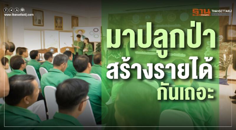 มาปลูกป่าสร้างรายได้กันเถอะ มาปลูกป่าสร้างรายได้กันเถอะ
