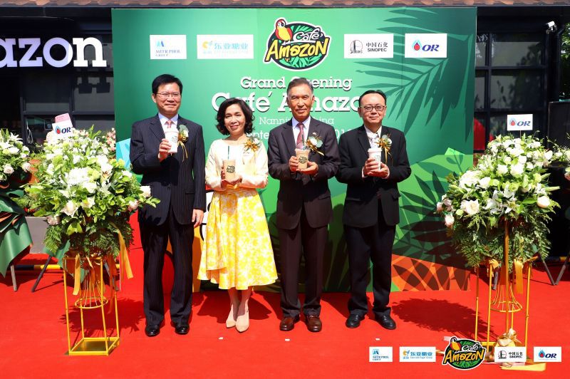คาเฟ่ อเมซอน ไปไกลถึงจีน ปตท.จับมือปั๊มซิโนเปคปูพรม