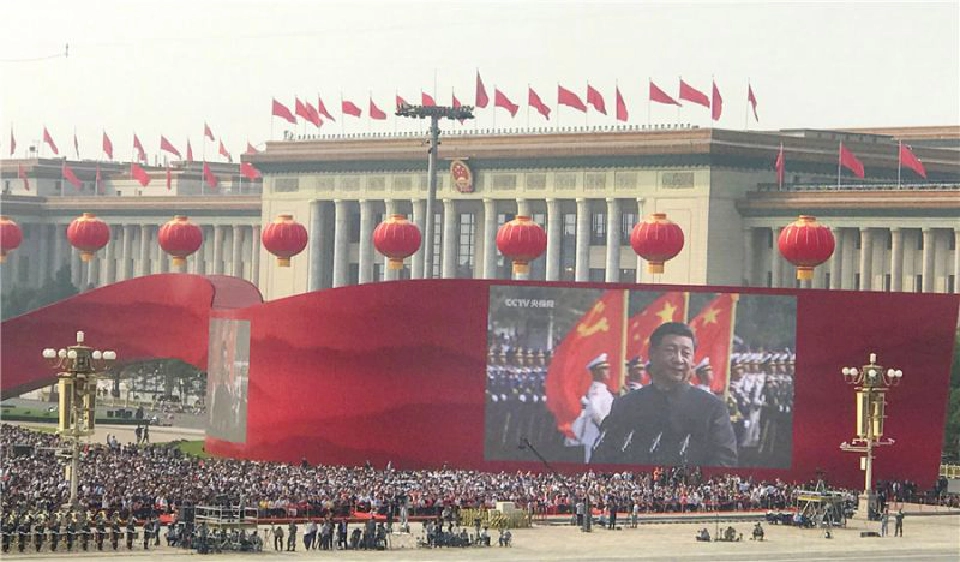 สุดอลังการ! จีนแสดงแสนยานุภาพทางทหารครั้งยิ่งใหญ่ที่สุด