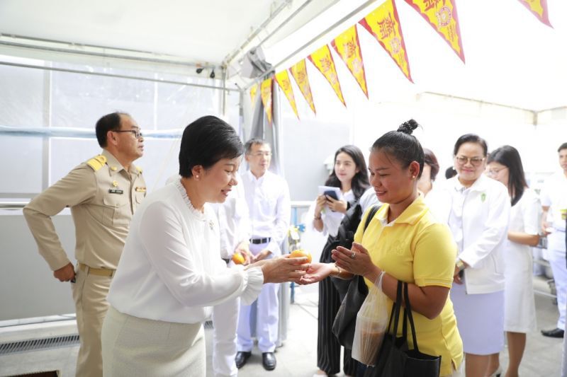 บีทีเอสชวนร่วมบุญ หนูด่วนชวนกินเจ สร้างสุขภาพดี