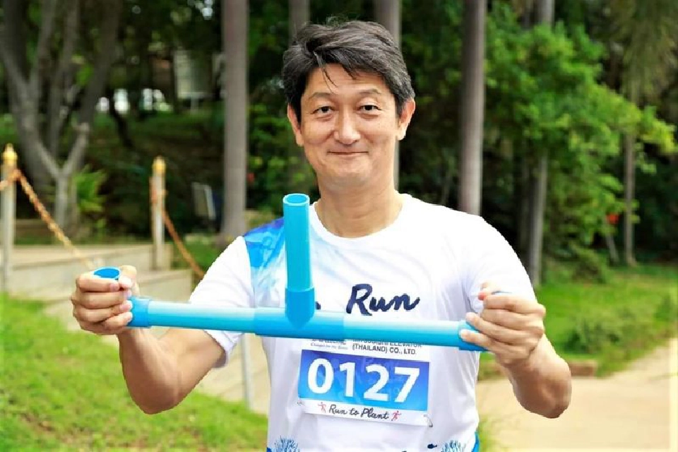 มิตซูบิชิ เอลเลเวเตอร์นำจิตอาสาวิ่งปลูกปะการังช่วยโลก