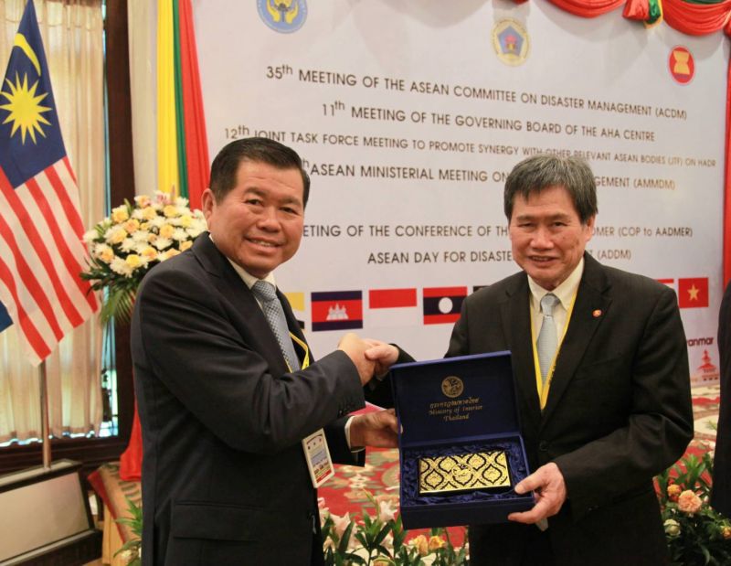 “มท.2” เยือน “เมียนมาร์” ร่วมถกรมต.อาเซียน ว่าด้วยการจัดการภัยพิบัติ 