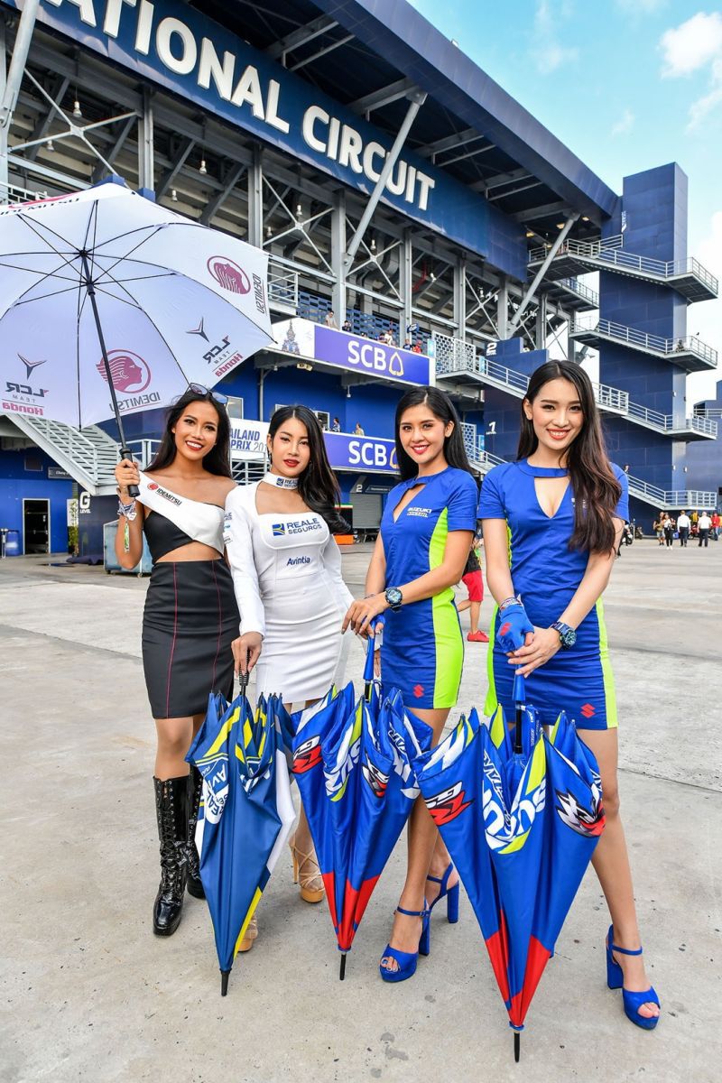 สาวสวยจาก PIT Lane Walk โมโตจีพี 2019