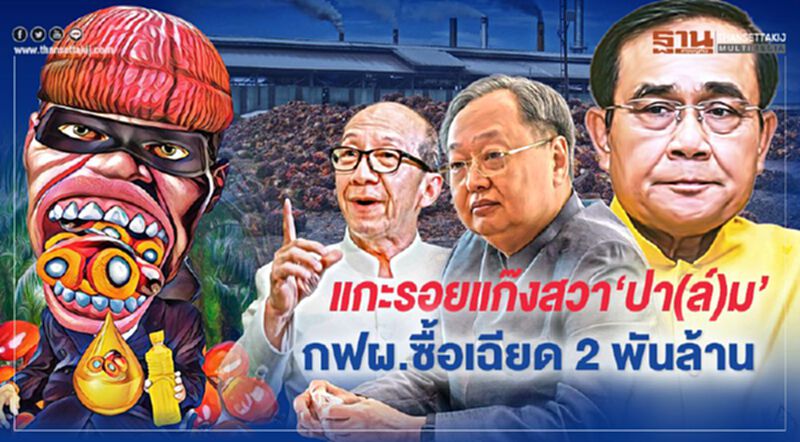 แกะรอยแก๊งสวา‘ปา(ล์)ม’ กฟผ.ซื้อเฉียด 2 พันล้าน แกะรอยแก๊งสวา‘ปา(ล์)ม’ กฟผ.ซื้อเฉียด 2 พันล้าน