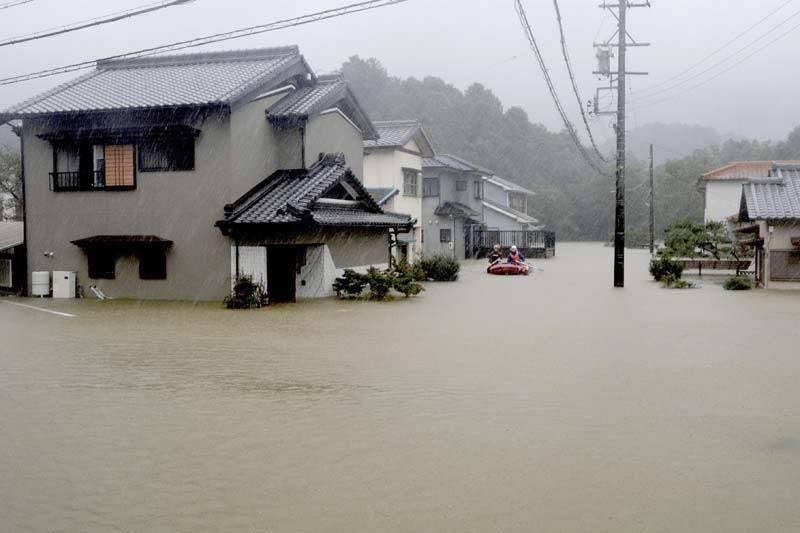 ญี่ปุ่นเลิกเตือนฝนตกหนัก"ชินคันเซน"วิ่งปกติ