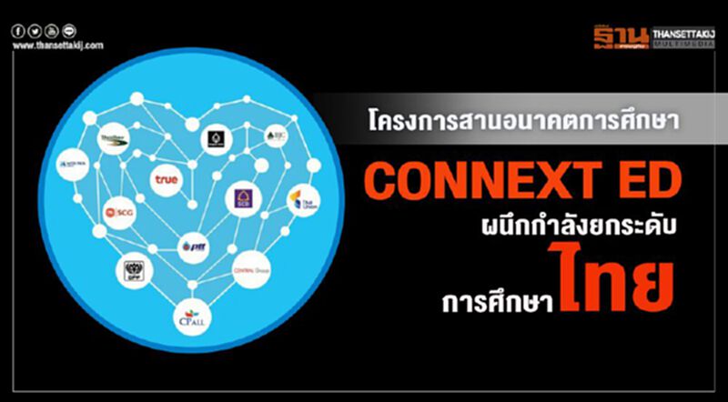 โครงการ CONNEXT ED ผนึกกำลังภาครัฐยกระดับการศึกษาไทย โครงการ CONNEXT ED ผนึกกำลังภาครัฐยกระดับการศึกษาไทย