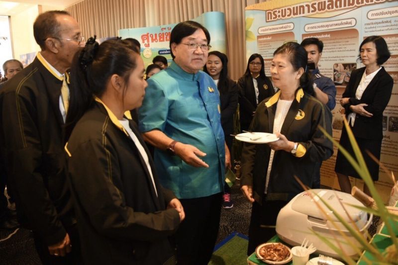 ติวเข้มกรมการข้าวตั้งเป้าผลิตเมล็ดพันธุ์ 2 แสนตัน