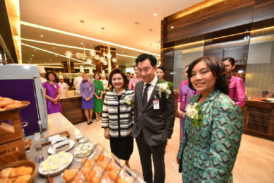 เลานจ์ใหม่บินไทย  หรูหรามาแนวรักษ์โลก