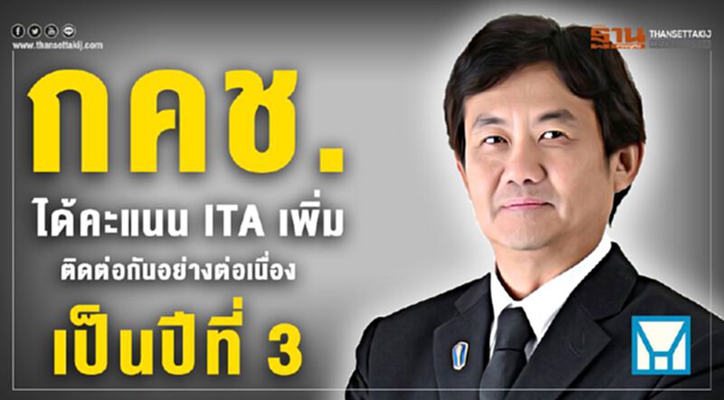 กคช. ได้คะแนน ITA เพิ่มติดต่อกันอย่างต่อเนื่องเป็นปีที่ 3 กคช. ได้คะแนน ITA เพิ่มติดต่อกันอย่างต่อเนื่องเป็นปีที่ 3