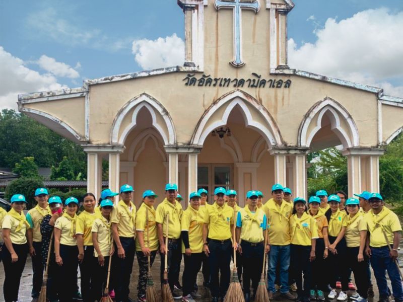 “จิตอาสาสุราษฎร์” ร่วมทำดีถวายเป็นพระราชกุศลในหลวง ร.4