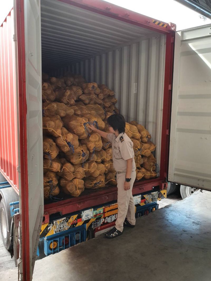 ยึดมะพร้าวอินโดฯลักลอบนำเข้ากว่า 80 ตัน